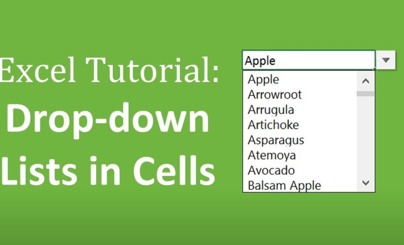 Smart Ways to Create a Drop Down List in Excel for Better Data Management in 2025