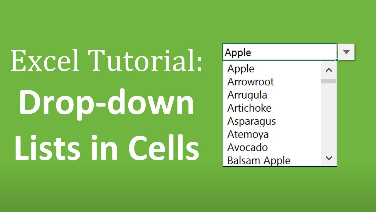 Smart Ways to Create a Drop Down List in Excel for Better Data Management in 2025