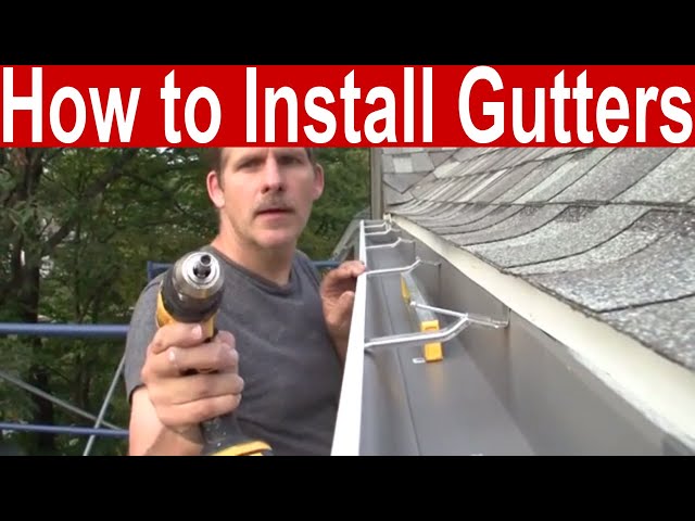 Installing Gutters