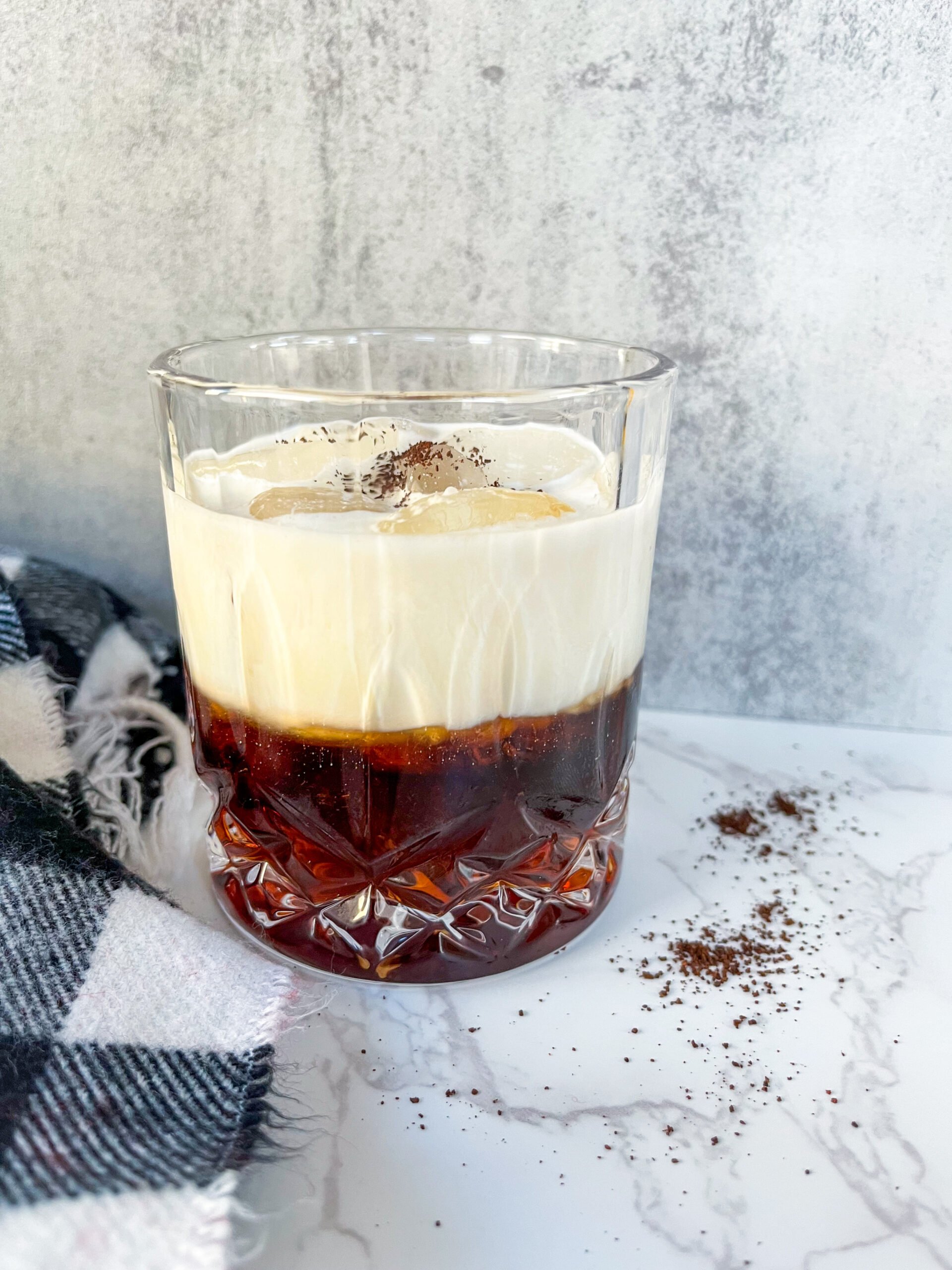 Classic White Russian Cocktail