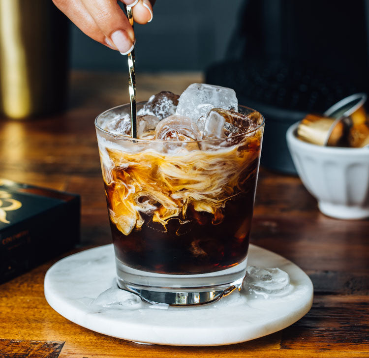 Delicious Creamy White Russian Cocktail