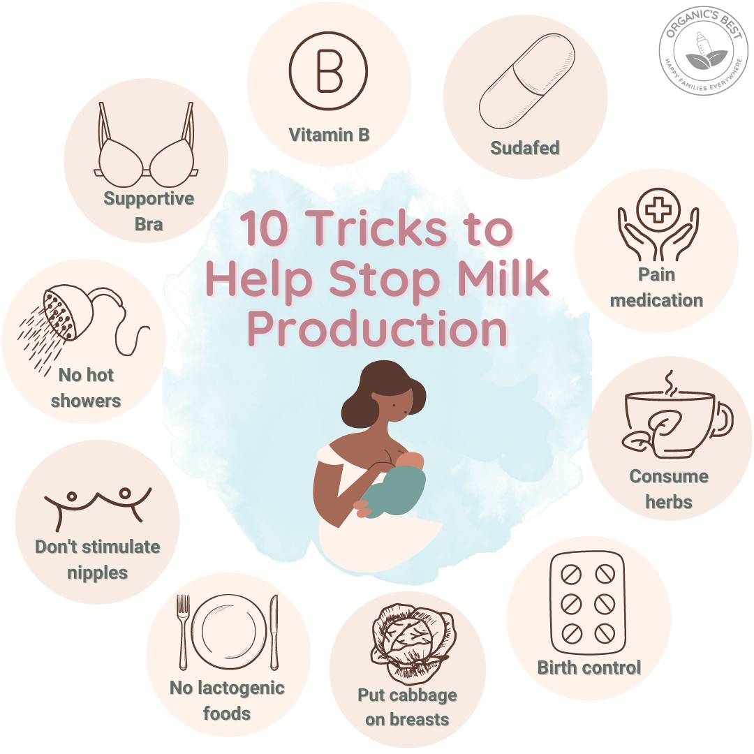 How to Dry Up Breast Milk