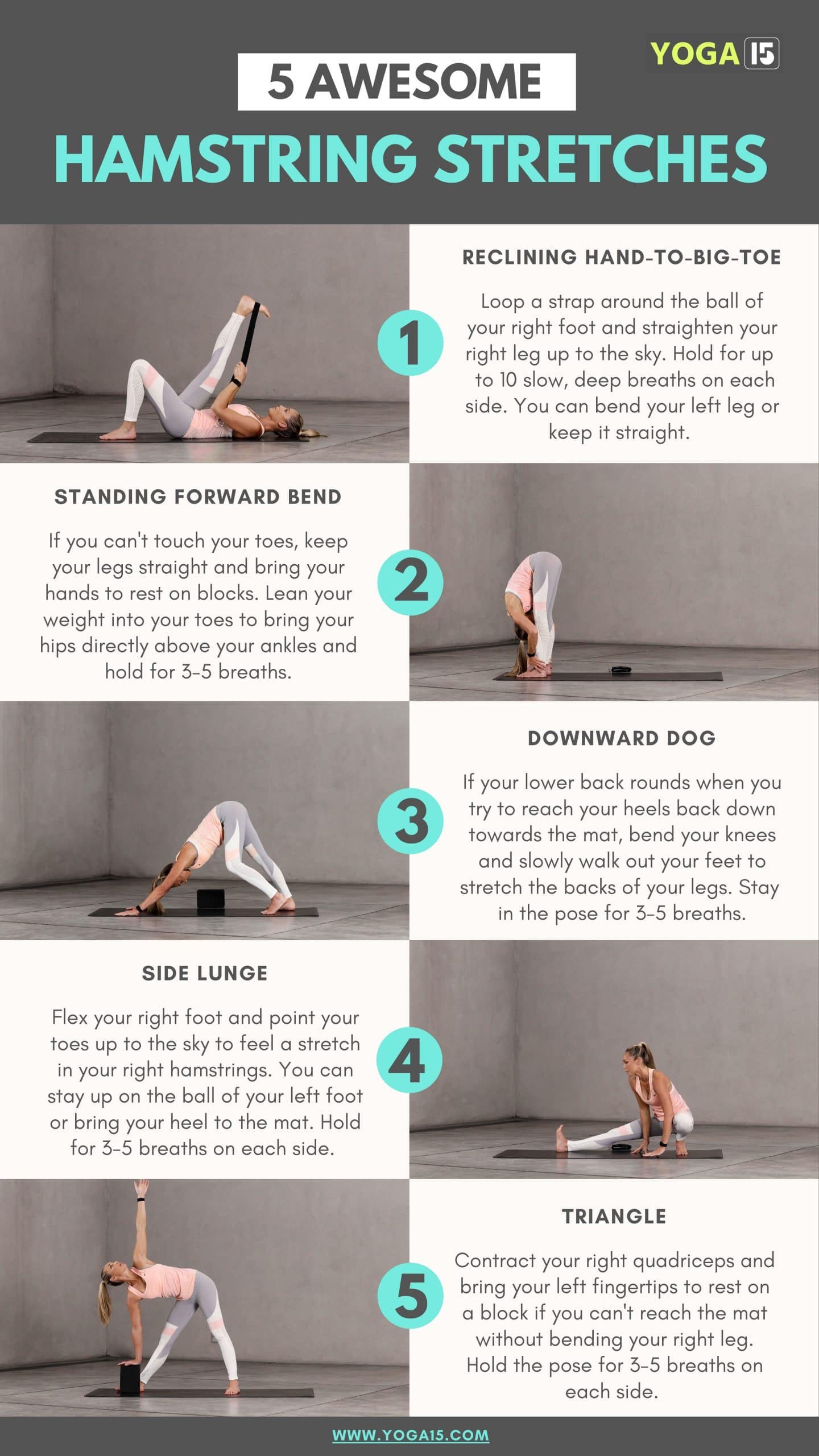 How to stretch hamstrings