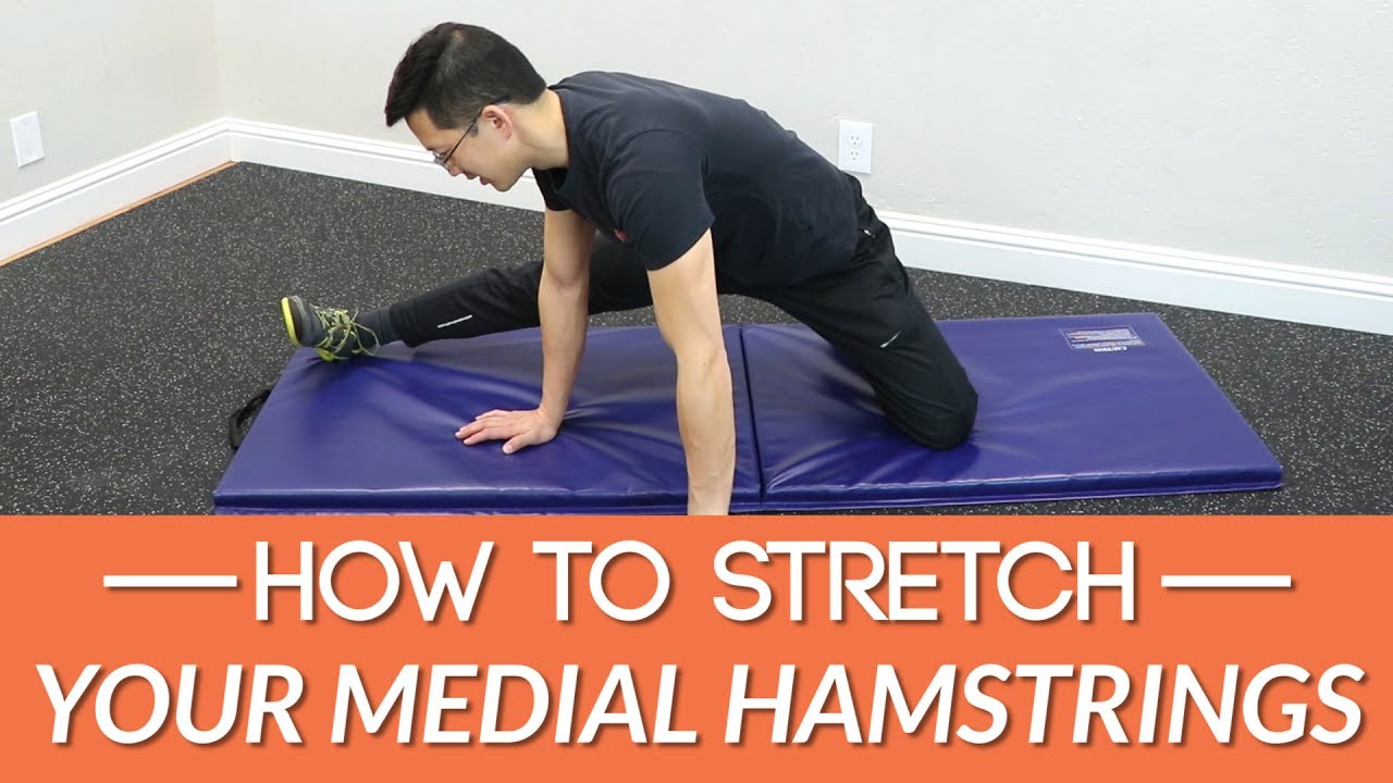 Dynamic hamstring stretch