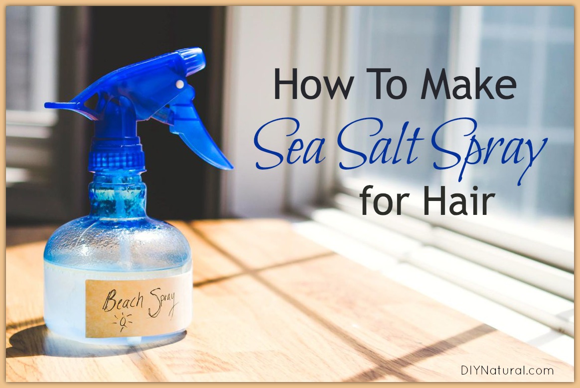 How to make sea salt spray